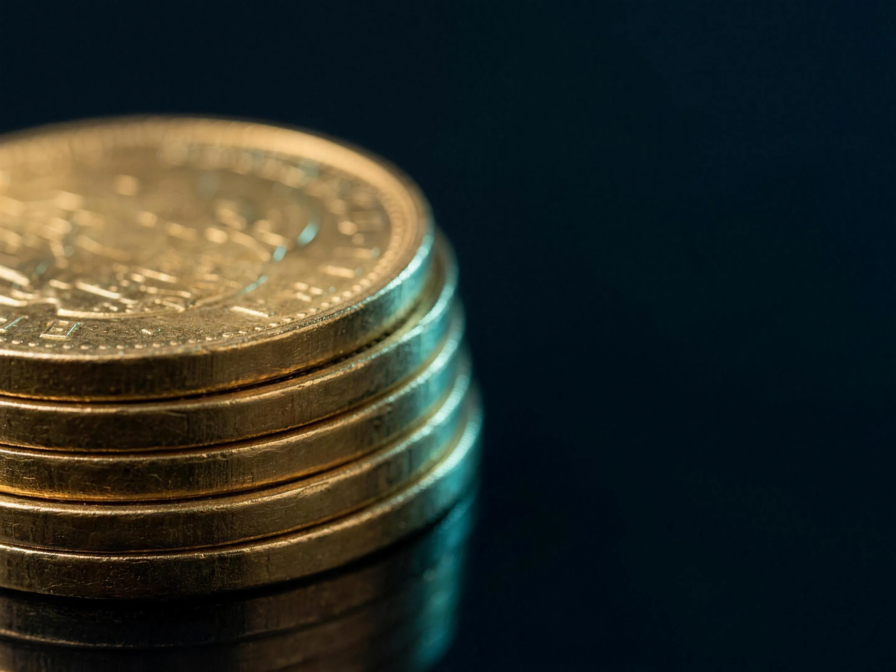 Gold Krugerrand and collectible coins